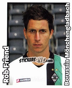 Cromo Rob Friend - German Football Bundesliga 2008-2009 - Panini