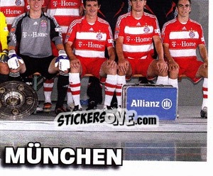 Figurina Team Sticker - German Football Bundesliga 2008-2009 - Panini