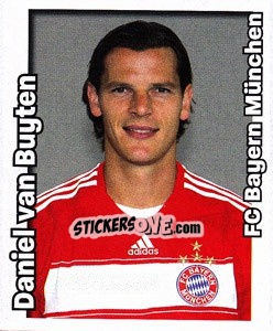 Cromo Daniel Van Buyten - German Football Bundesliga 2008-2009 - Panini