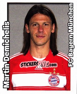 Cromo Martin Demichelis - German Football Bundesliga 2008-2009 - Panini