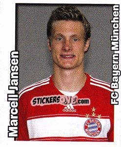 Cromo Marcell Jansen - German Football Bundesliga 2008-2009 - Panini