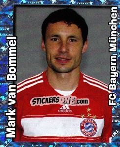 Sticker Mark van Bommel - German Football Bundesliga 2008-2009 - Panini