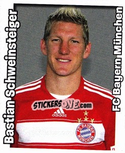 Figurina Bastian Schweinsteiger - German Football Bundesliga 2008-2009 - Panini