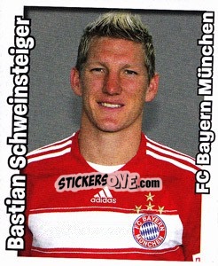 Sticker Bastian Schweinsteiger - German Football Bundesliga 2008-2009 n. 403 - Panini