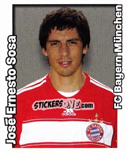 Figurina Jose Ernesto Sosa - German Football Bundesliga 2008-2009 - Panini