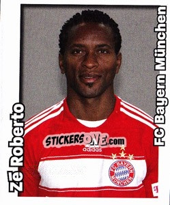 Sticker Ze Roberto - German Football Bundesliga 2008-2009 - Panini