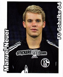 Sticker Manuel Neuer - German Football Bundesliga 2008-2009 n. 417 - Panini