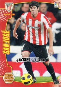 Sticker San Jose - Liga BBVA 2011-2012. Megacracks - Panini