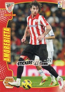 Sticker Amorebieta - Liga BBVA 2011-2012. Megacracks - Panini