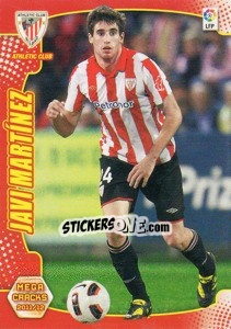 Sticker Javi Martinez - Liga BBVA 2011-2012. Megacracks - Panini