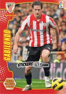 Figurina Gabilondo - Liga BBVA 2011-2012. Megacracks n. 13 - Panini