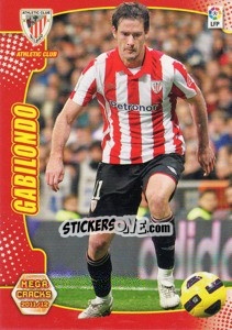 Figurina Gabilondo - Liga BBVA 2011-2012. Megacracks - Panini