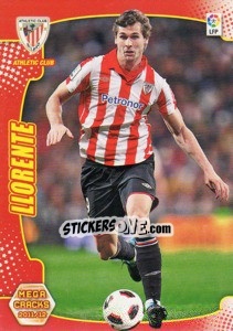 Sticker Fernando Llorente - Liga BBVA 2011-2012. Megacracks n. 18 - Panini