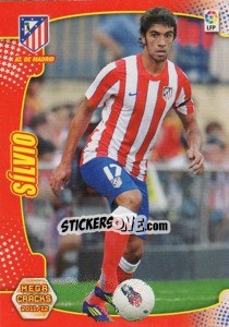 Cromo Silvio - Liga BBVA 2011-2012. Megacracks - Panini