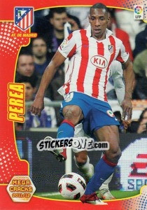 Sticker Perea - Liga BBVA 2011-2012. Megacracks - Panini