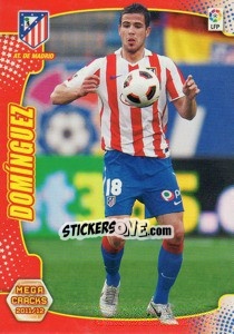 Figurina Dominguez - Liga BBVA 2011-2012. Megacracks - Panini