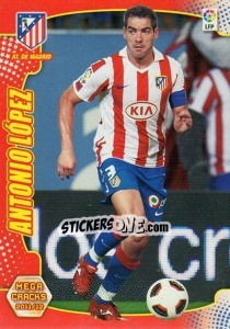 Figurina Antonio Lopez - Liga BBVA 2011-2012. Megacracks - Panini