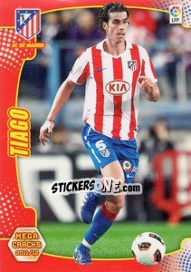 Sticker Tiago Mendes - Liga BBVA 2011-2012. Megacracks n. 28 - Panini