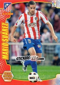 Cromo Mario Suarez - Liga BBVA 2011-2012. Megacracks - Panini