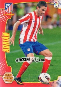 Cromo Adrian Lopez - Liga BBVA 2011-2012. Megacracks - Panini