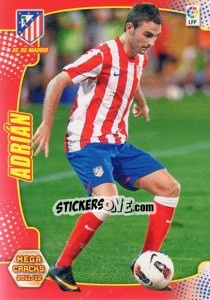 Sticker Adrian Lopez - Liga BBVA 2011-2012. Megacracks n. 34 - Panini