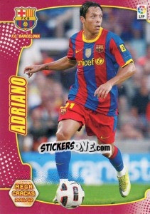 Cromo Adriano Correia - Liga BBVA 2011-2012. Megacracks - Panini