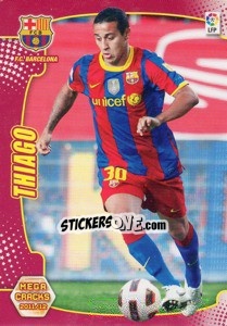 Cromo Thiago Alcántara - Liga BBVA 2011-2012. Megacracks - Panini