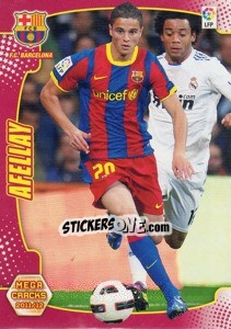Sticker Afellay - Liga BBVA 2011-2012. Megacracks n. 51 - Panini