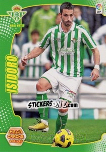 Sticker Isidoro - Liga BBVA 2011-2012. Megacracks - Panini