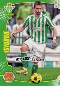 Cromo Isidoro - Liga BBVA 2011-2012. Megacracks - Panini