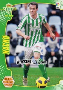 Sticker Nacho - Liga BBVA 2011-2012. Megacracks - Panini