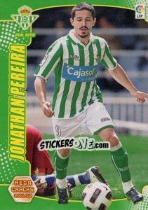 Sticker Jonathan Pereira - Liga BBVA 2011-2012. Megacracks n. 69 - Panini