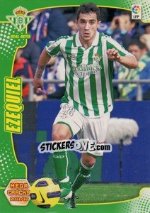 Sticker Ezequiel - Liga BBVA 2011-2012. Megacracks n. 72 - Panini
