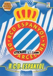 Sticker Escudo - Liga BBVA 2011-2012. Megacracks - Panini