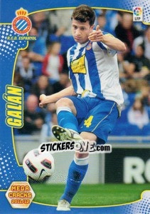 Cromo Galan - Liga BBVA 2011-2012. Megacracks - Panini