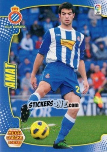 Figurina Amat - Liga BBVA 2011-2012. Megacracks - Panini