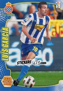 Figurina Luis Garcia - Liga BBVA 2011-2012. Megacracks - Panini