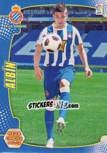 Sticker Albin - Liga BBVA 2011-2012. Megacracks n. 86 - Panini