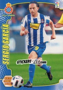 Sticker Sergio Garcia - Liga BBVA 2011-2012. Megacracks n. 88 - Panini