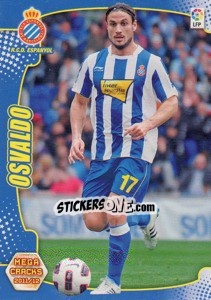 Figurina Pablo Osvaldo - Liga BBVA 2011-2012. Megacracks - Panini