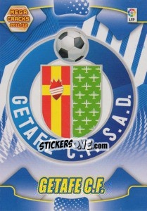 Cromo Escudo - Liga BBVA 2011-2012. Megacracks - Panini