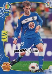 Figurina Rafa - Liga BBVA 2011-2012. Megacracks - Panini