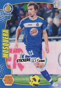 Sticker Mosquera - Liga BBVA 2011-2012. Megacracks - Panini