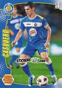 Cromo Casquero - Liga BBVA 2011-2012. Megacracks - Panini