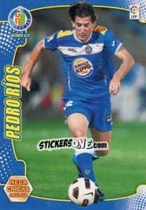 Figurina Pedro Rios - Liga BBVA 2011-2012. Megacracks - Panini