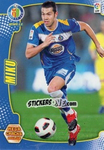 Sticker Miku - Liga BBVA 2011-2012. Megacracks n. 108 - Panini