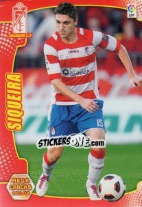 Sticker Siqueira - Liga BBVA 2011-2012. Megacracks n. 115 - Panini