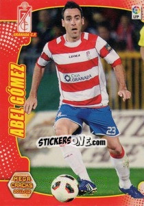 Sticker Abel Gomez - Liga BBVA 2011-2012. Megacracks - Panini