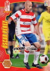 Sticker Oscar Perez - Liga BBVA 2011-2012. Megacracks - Panini