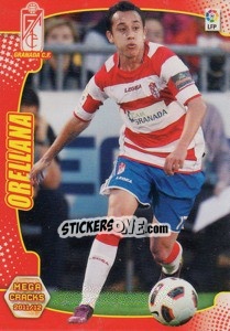 Sticker Orellana - Liga BBVA 2011-2012. Megacracks n. 123 - Panini